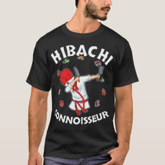 Hibachi Koch Kostüm Hibachi Connoisseur Hibachi T-Shirt