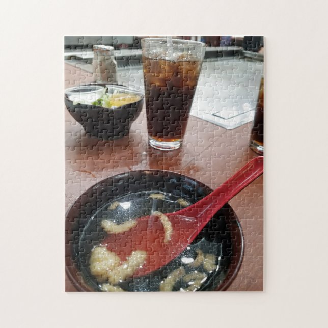 Hibachi Lintel Soup Food Drink Salad Puzzle (Vertikal)