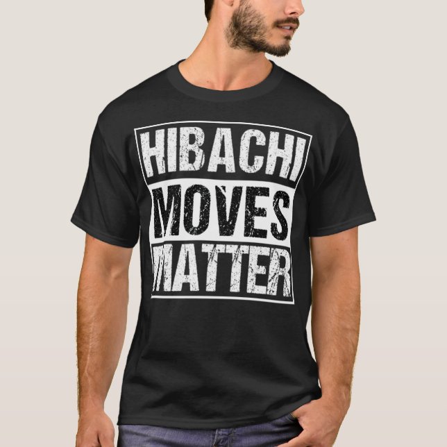 Hibachi Skateboard Astronaut betrunkener Koch T-Shirt (Vorderseite)