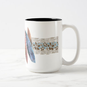 Hibby Surfbrett-Band-Tasse Zweifarbige Tasse