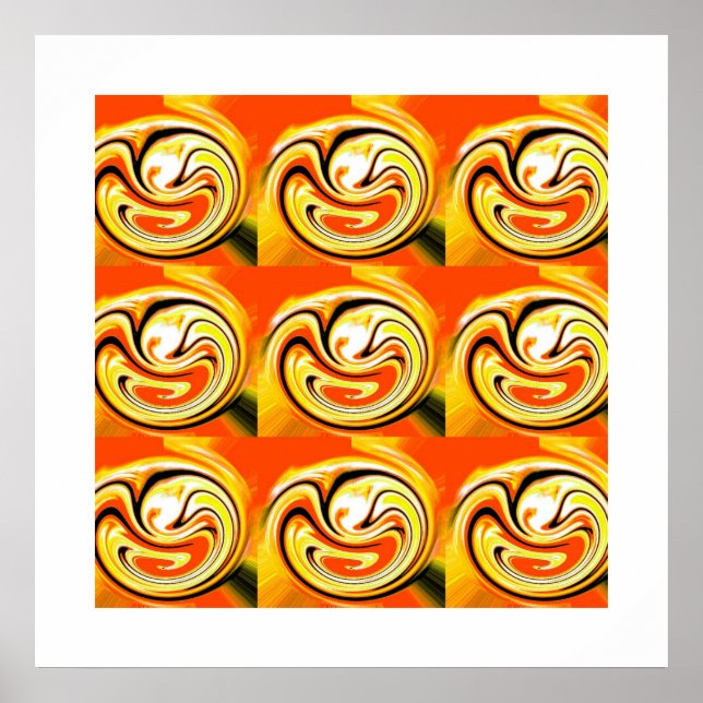 Hibernating-Außerirdischen Poster (Vorne)