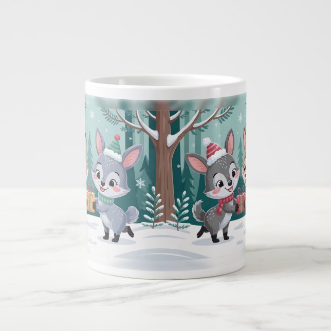 hibi Forest Friends Jumbo-Tasse (Vorderseite)