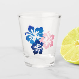 Hibiscus Flower Schnapsglas