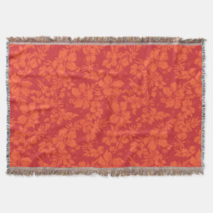 Hibiscus Pareau Hawaiian Floral Wurfdecke Decke