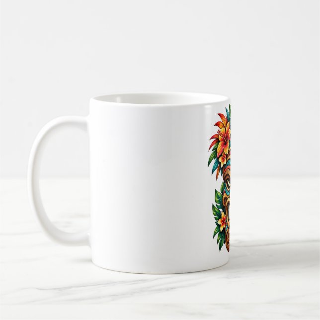 Hibiscus Shield Guardian Kaffeetasse (Links)