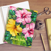Hibiscus Tropical Nature Design Planner