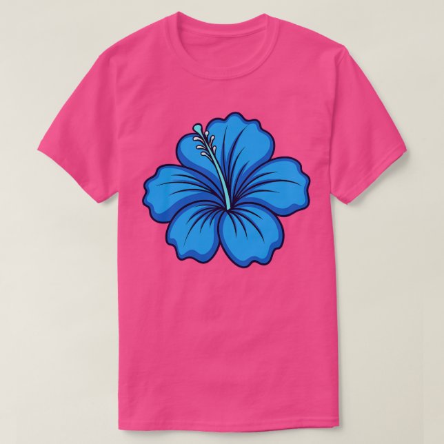 Hibiscus TShirt 17 (Design vorne)