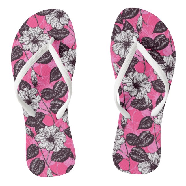 Hibiscusgarten 2 flip flops (Fußbett)