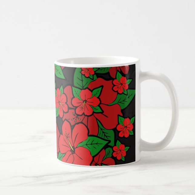 Hibisken-Blume #1 Tasse (Rechts)