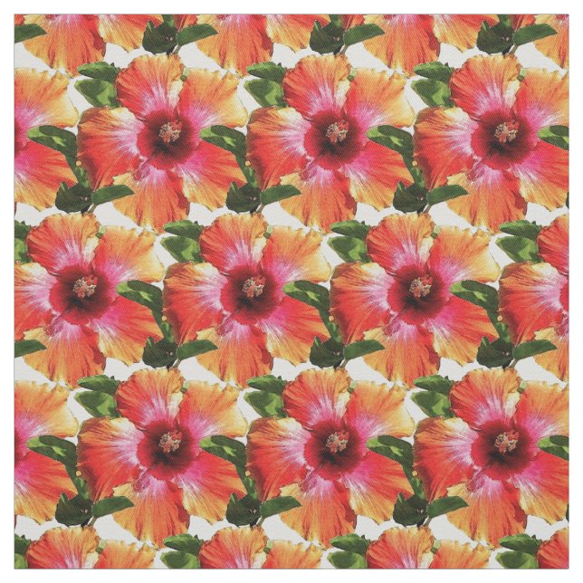 Hibisken Blume HAMbyWG - Fabric Stoff (Muster)