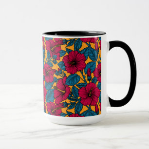 Hibisken-Blume Tasse