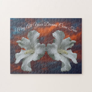 Hibisken Blume Träume wahr Inspiration   Puzzle