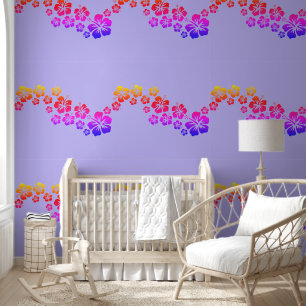 Hibisken - Dekorblüten 1a Tapete