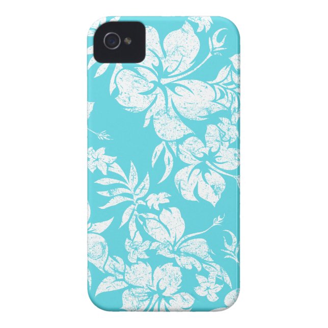 Hibisken Pareau Hawaiian iPhone 4 Fälle Case-Mate iPhone Hülle (Rückseite)