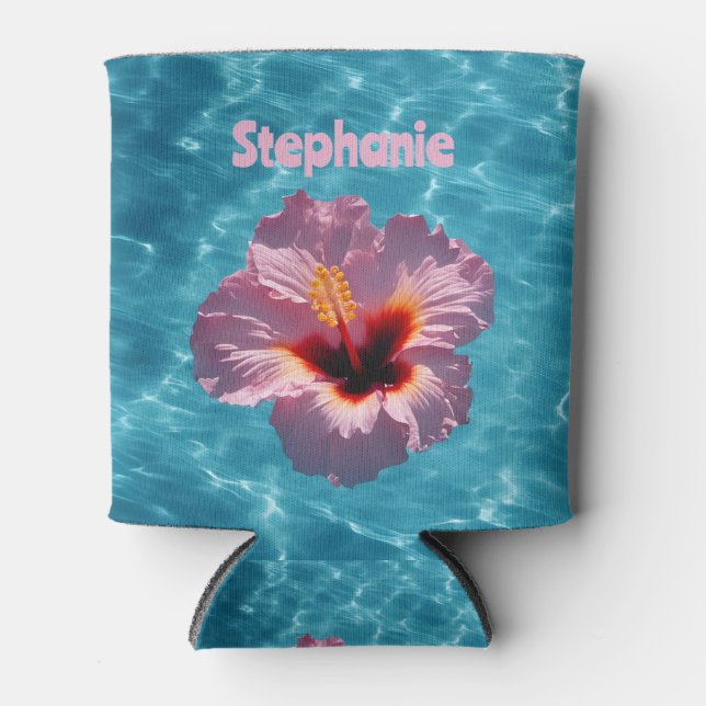 Hibisken Summer Dosenkühler (Vorderseite)