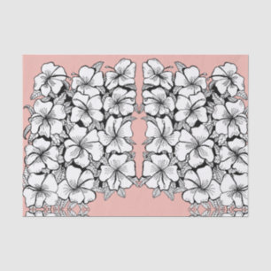 Hibisken-Tissue-Papier Seidenpapier