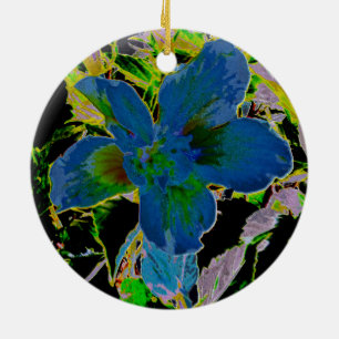 Hibiskus 2635a keramikornament