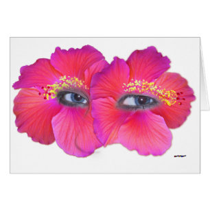 Hibiskus Augen - Rosa