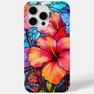 Hibiskus-Blume aus Hartglas - Tropenflora Case-Mate iPhone Hülle