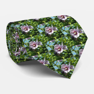 Hibiskus Blume Tree bewegen, Neck Tie Krawatte