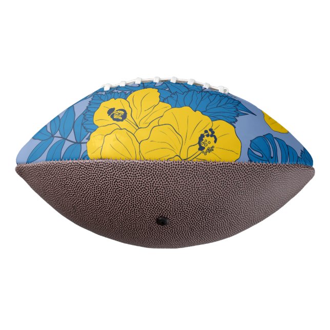 Hibiskus Blume und Blätter Football (Gedreht 270)