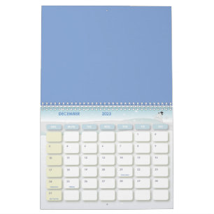 Hibiskus Blume und Blätter Kalender