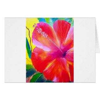 Hibiskus-Blumen-Kunst