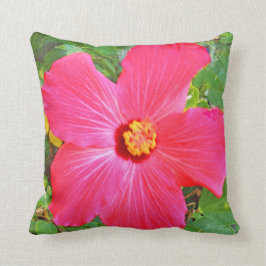 Hibiskus-Blüte Kissen