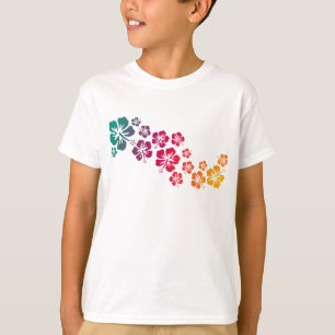 Hibiskus Blüten gefärbt T-Shirt