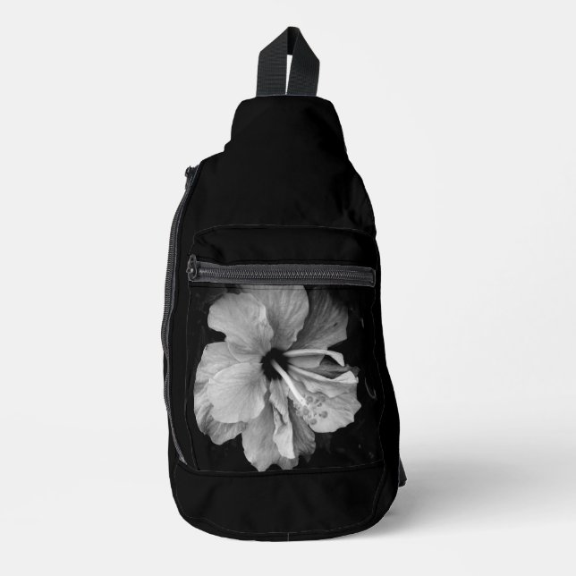 Hibiskus Crossbody Bag (Vorderseite)