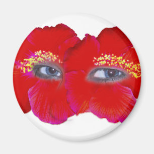 Hibiskus Face - Red Magnet