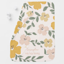 Hibiskus Gelb und Rosa Kinderzimmer