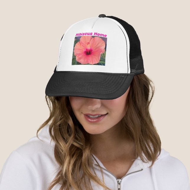 Hibiskus-Haus Truckerkappe (Beispiel)