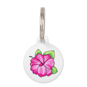 Hibiskus Haustiermarke