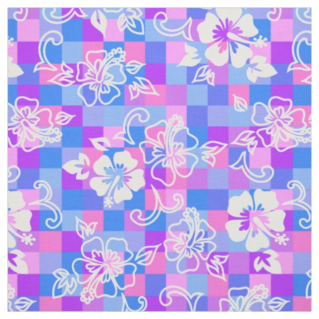 Hibiskus Hawaiian Floral Stoff (Muster)