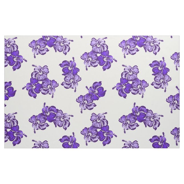 Hibiskus Hawaiian Tropical Stoff (Fat Quarter (45,7 x 55,9 cm))