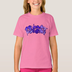 Hibiskus Hawaiian Tropical T-Shirt