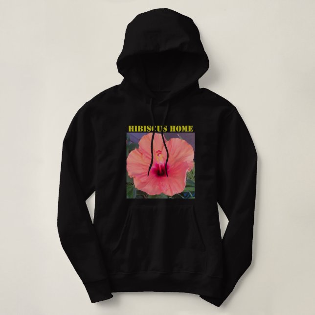HIBISKUS HEIM HOODIE (Design vorne)