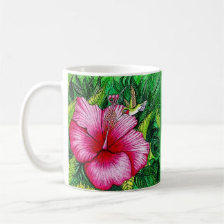 Hibiskus Hummingbird Tasse