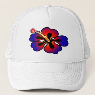Hibiskus-Hut Truckerkappe