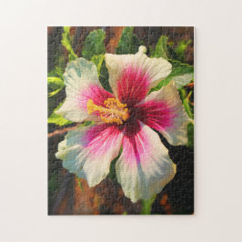 Hibiskus in Oahu, Hawaii Puzzle