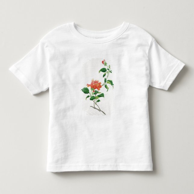 Hibiskus Kleinkind T-shirt (Vorderseite)