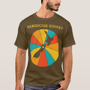 Hibiskus Küste Neuseeland Vintag Not leidende Souv T-Shirt
