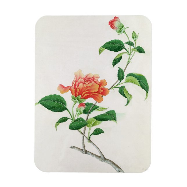 Hibiskus Magnet (Vertikal)