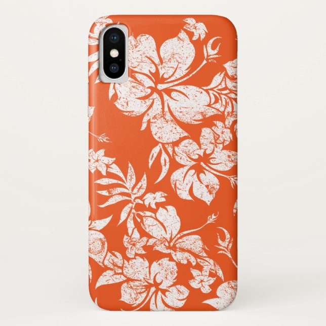 Hibiskus Pareau Hawaii Case-Mate iPhone Hülle (Rückseite)