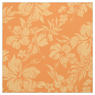 Hibiskus Pareau Hawaiian Floral Aloha Shirt Print Stoff