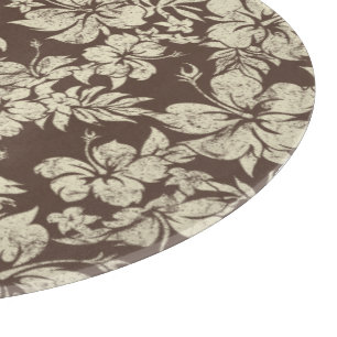 Hibiskus Pareau Hawaiian Glass Cutting Board Schneidebrett