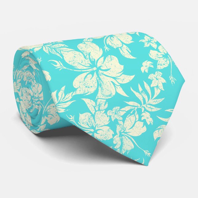 Hibiskus Pareau hawaiisches mit Krawatte (Gerollt)