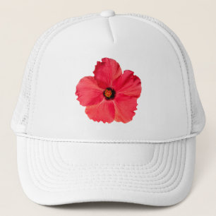 Hibiskus - personalisierte tropische heißes truckerkappe