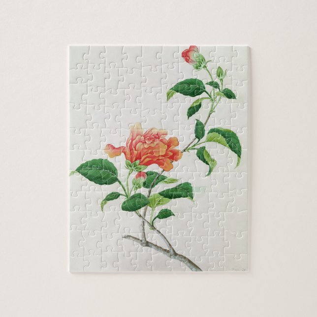 Hibiskus Puzzle (Vertikal)